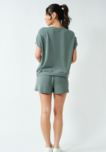 Sweet Soles Laguna CloudScape Short Set | Eldergreen