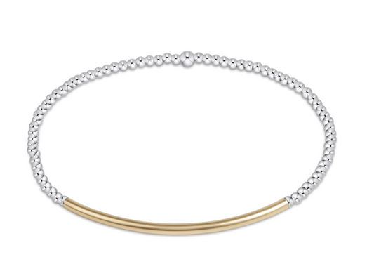 enewton Classic Bliss Bar Mixed Metals 2mm Bracelet