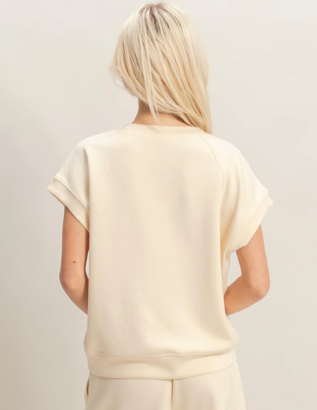 Sweet Soles Crew Neck Sleeveless Top And Shorts Set Alpaca