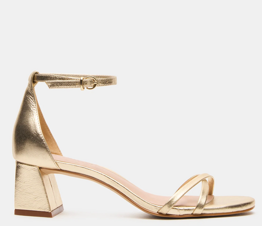 Steve Madden Rae Gold Leather