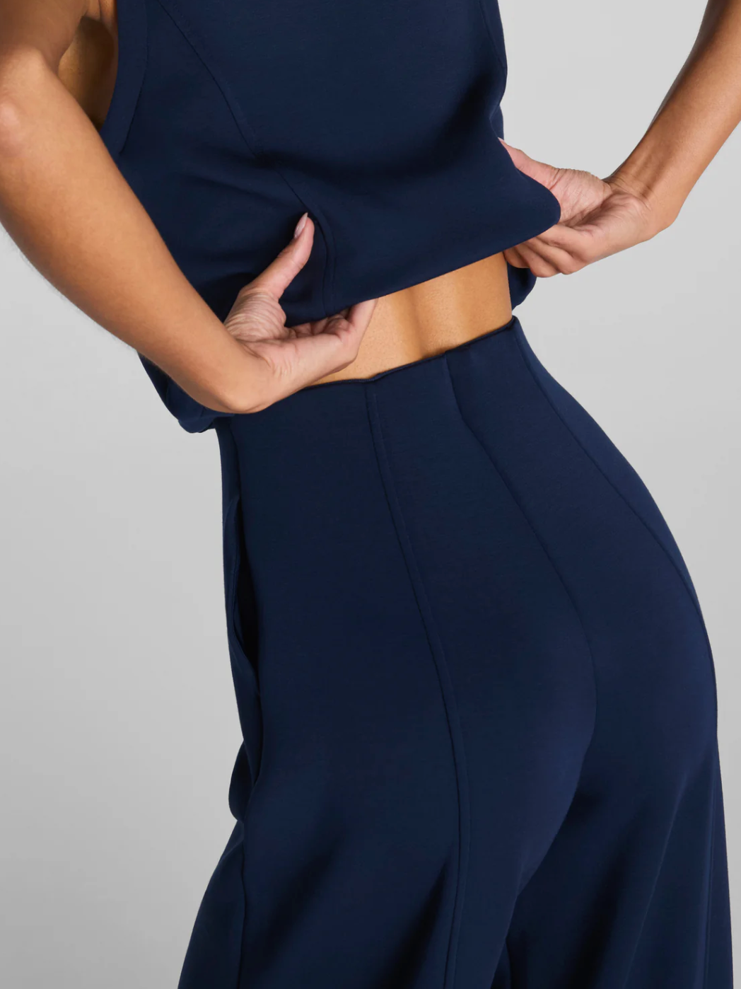Spanx AirEssential Shawl Collar Half - Timeless Navy