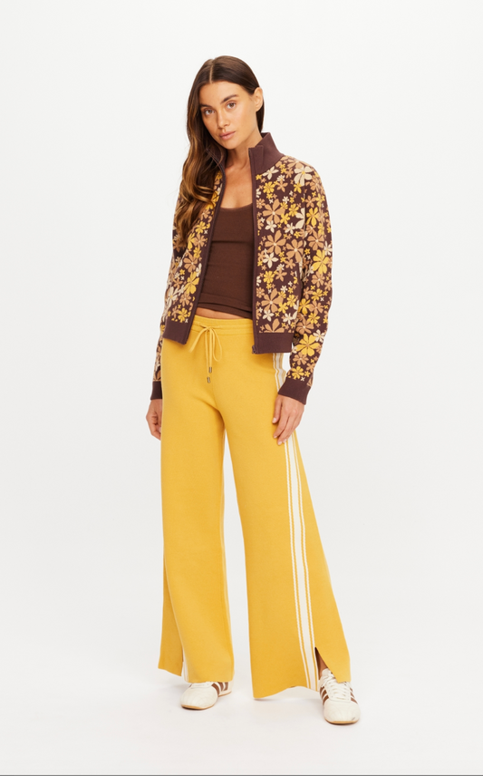 The Upside Bonito Moby Knit Pant - Ochre