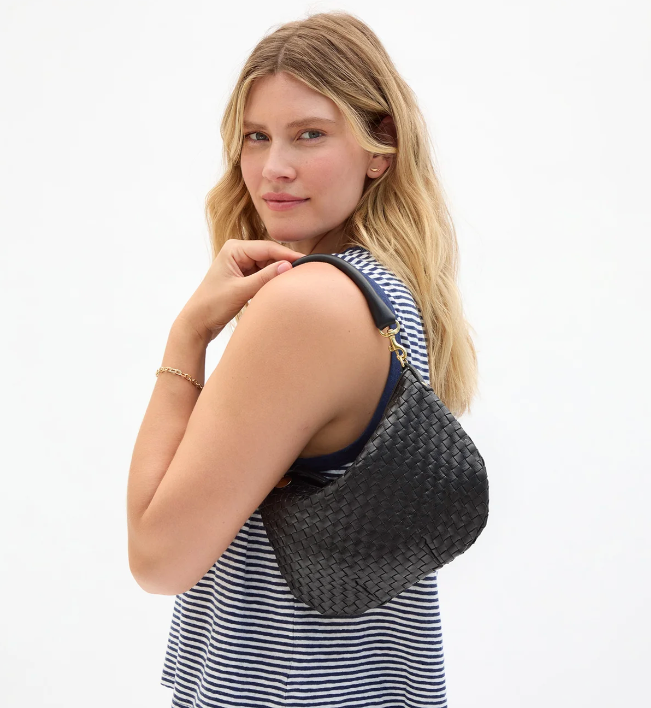 Clare V.- Petit Moyen Messenger - Black