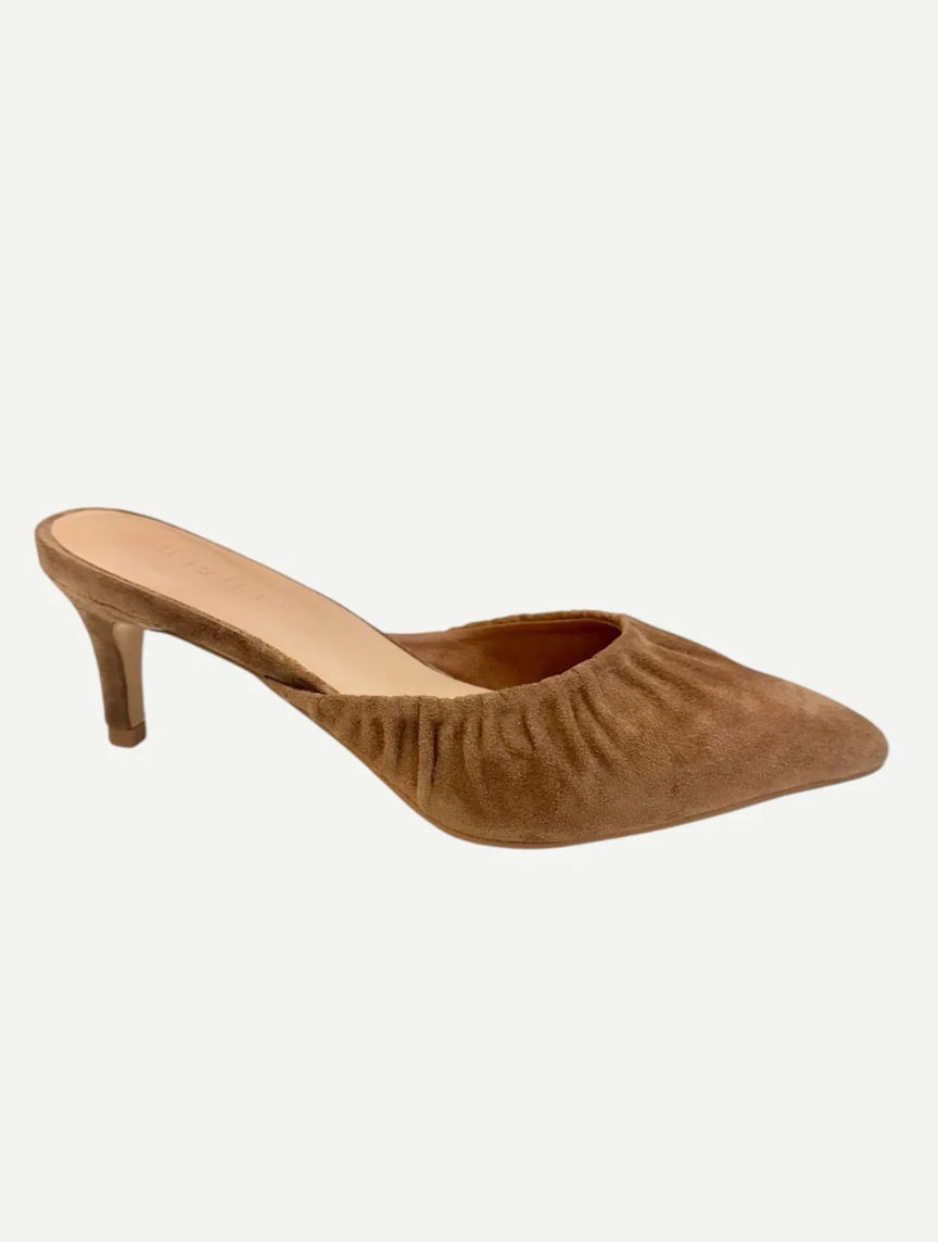 Silent D Crilla Mule - Nutmeg Suede