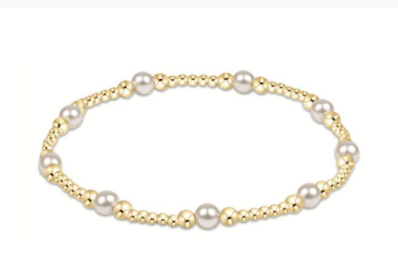 enewton Purpose Pearl 6mm  Bead Bracelet - Gold