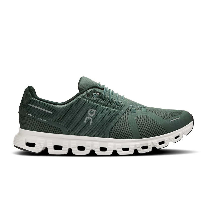 Men's On Running Cloud #6 Olive/Evergreen