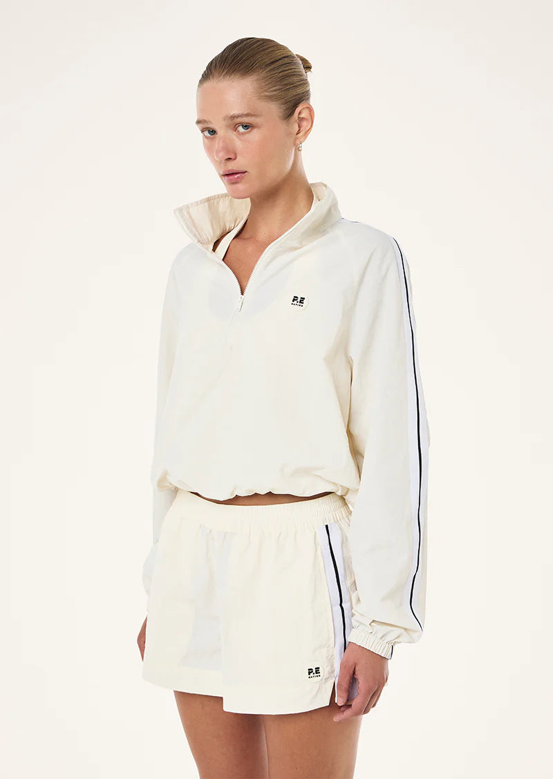 P.E. Nation Ultra Jacket In Whisper White