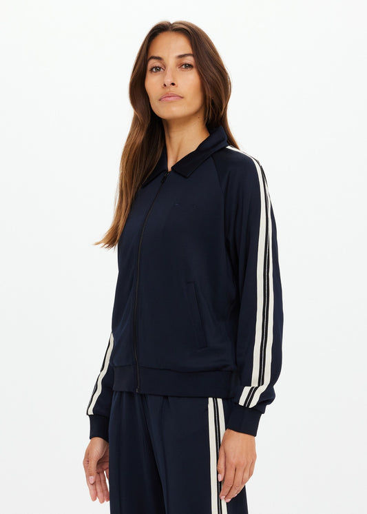 The Upside Empire Pari Zip Jacket - Navy