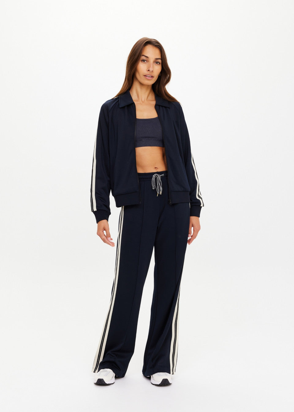 The Upside Empire Pari Zip Jacket - Navy