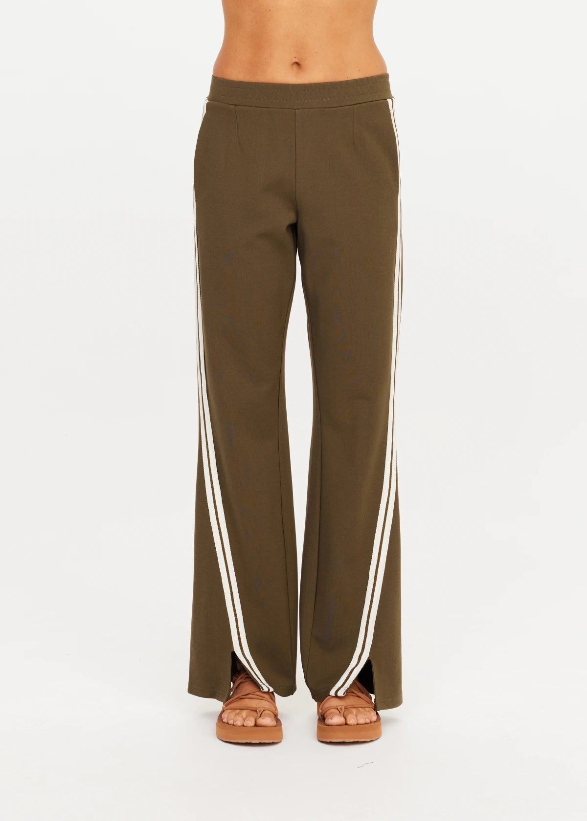 The Upside Petra Flare Pant - Olive
