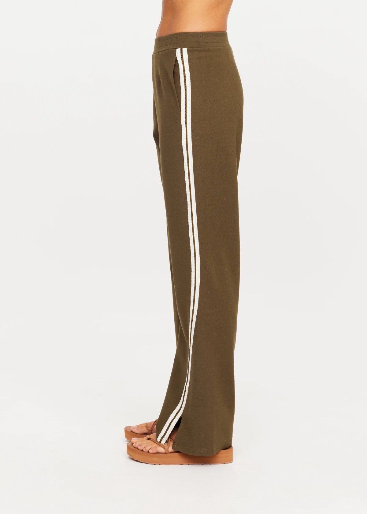 The Upside Petra Flare Pant - Olive