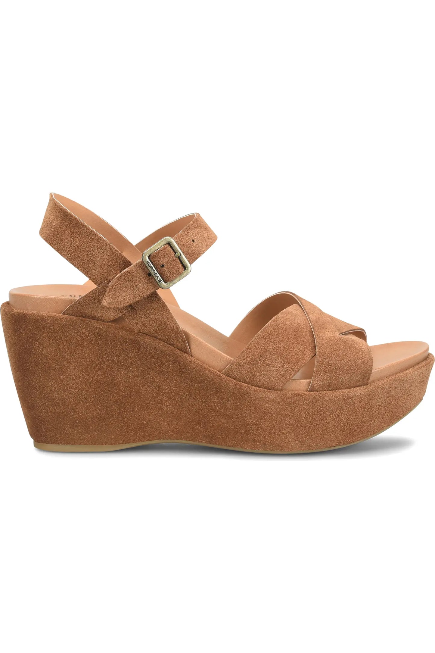 Kork-Ease Ava Wedge - Brown Suede