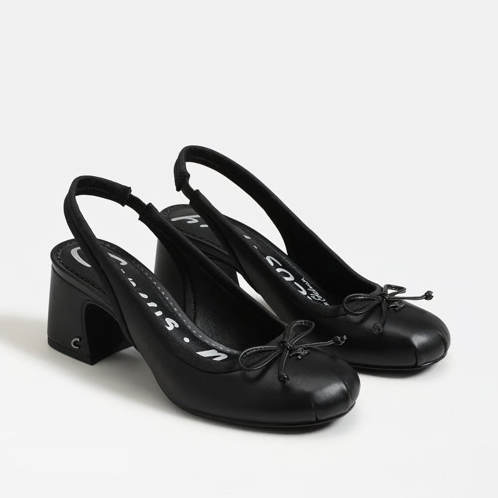 Circus by Sam Edelman Diane Sling Back Heel - Black Leather