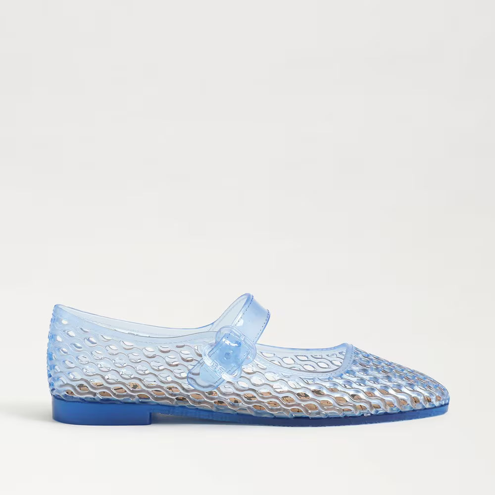 Sam Edelman Michaela Jelly Mary Jane Flat - Light Blue