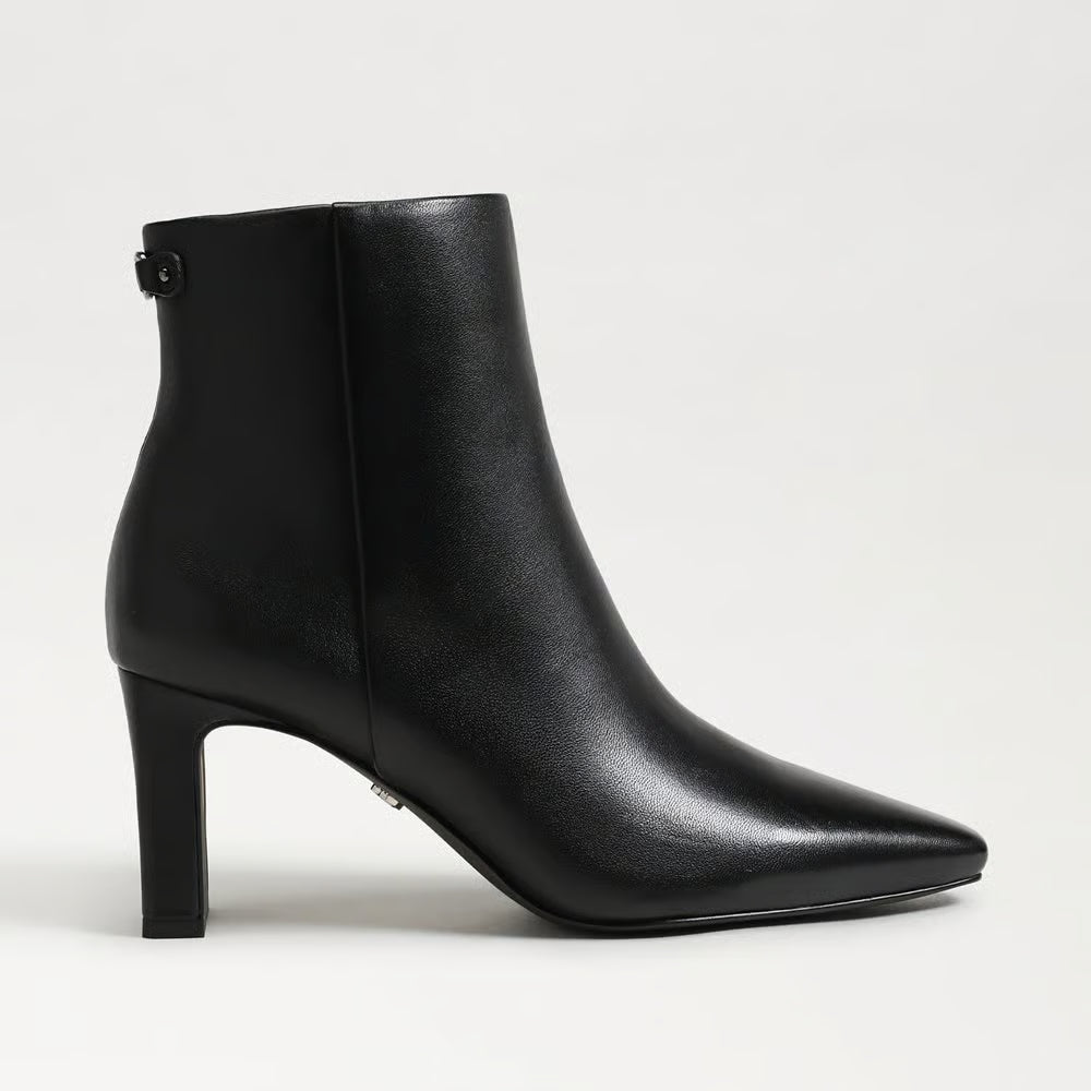 Sam Edelman Saige Ankle Bootie - Black Leather