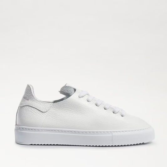 Sam Edelman Poppy Lace Up Sneaker - White Leather