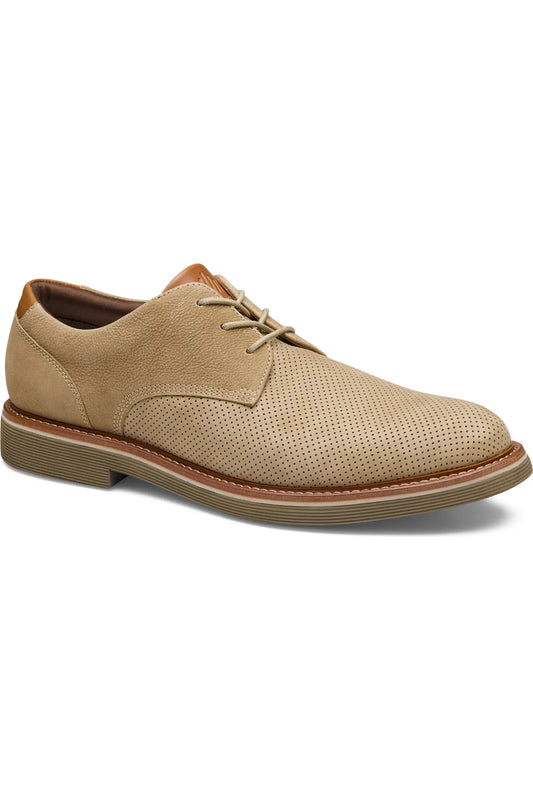 Men's Johnston & Murphy Upton Knit Plain Toe Gray Knit