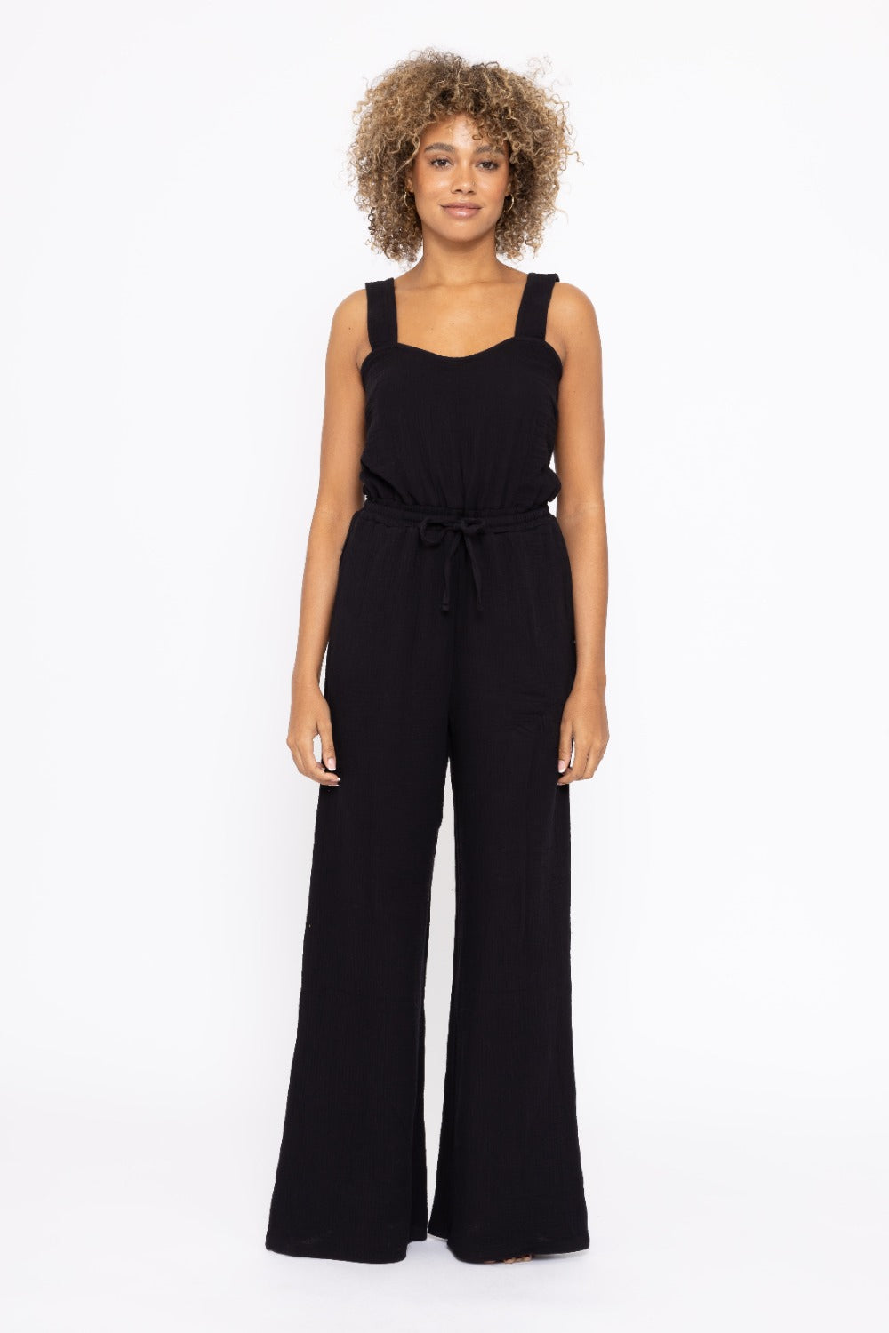 Sweet Soles Wide Leg Jumpsuit BLK