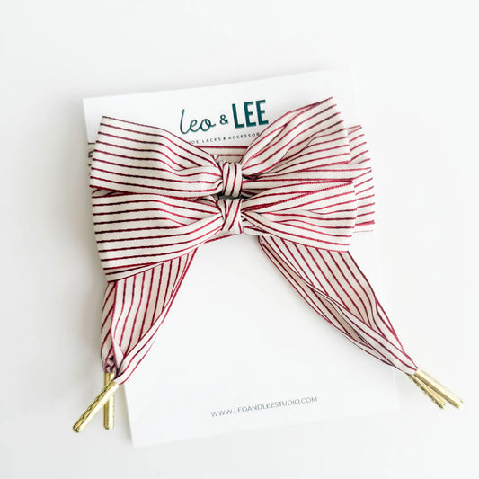 Leo and Lee Studios Heritage Stripe Shoelace & Charms Pack