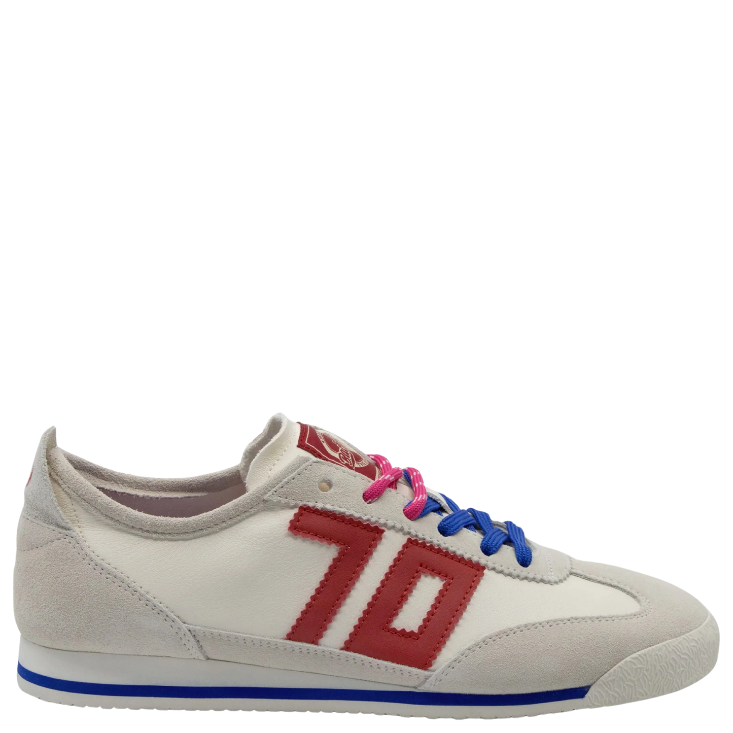 BACK 70 Leon Sneaker in White/Red