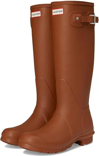 Hunter Women's Original Tall Rain Boots - Medium Brown