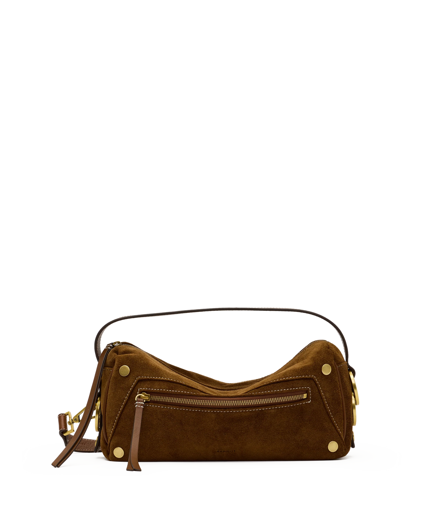 Hammitt Doxie med Cinnamon Suede/Antique Gold