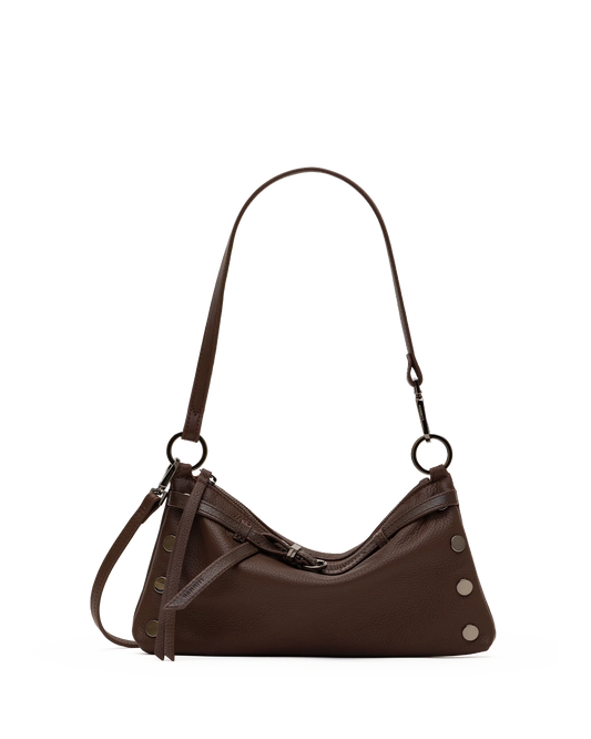 Hammitt Kyle Small Belted Espresso/Gunmetal