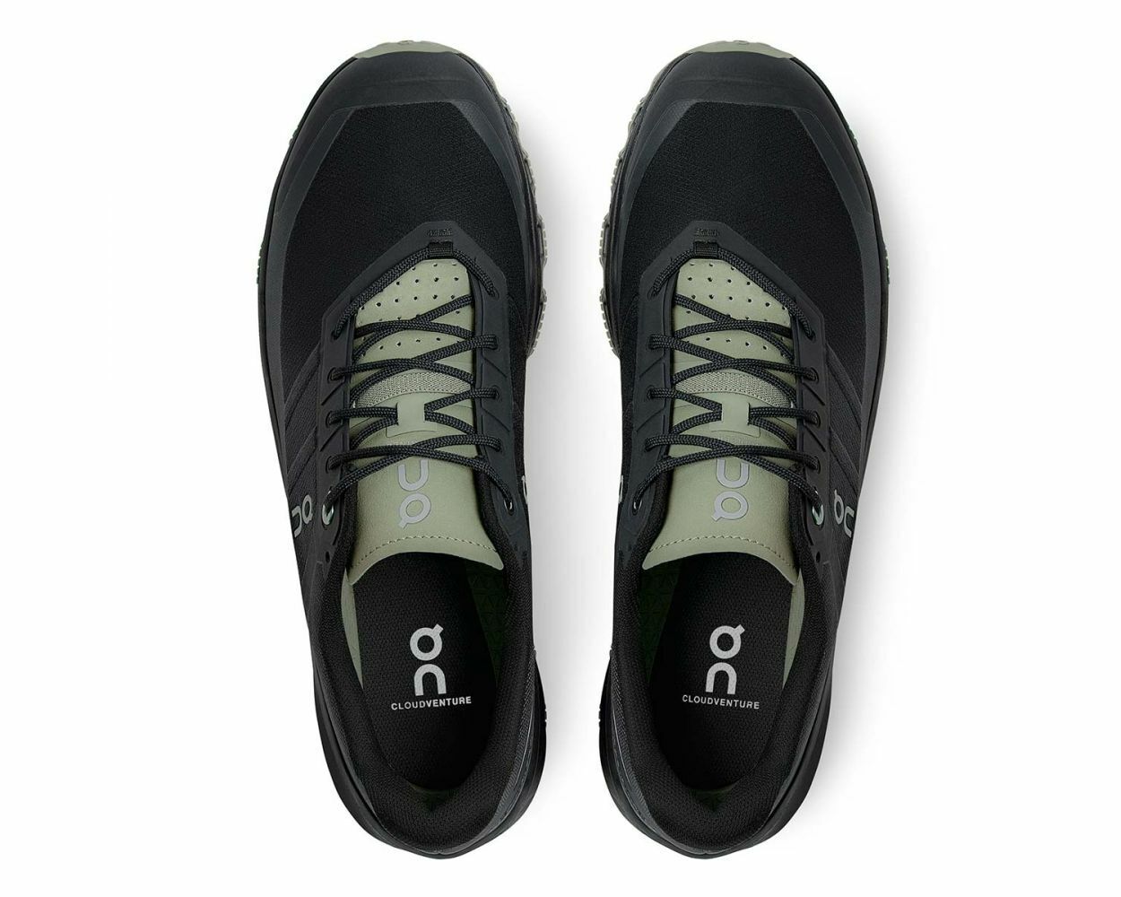 Men's On Running Cloudventure Black/Reseda