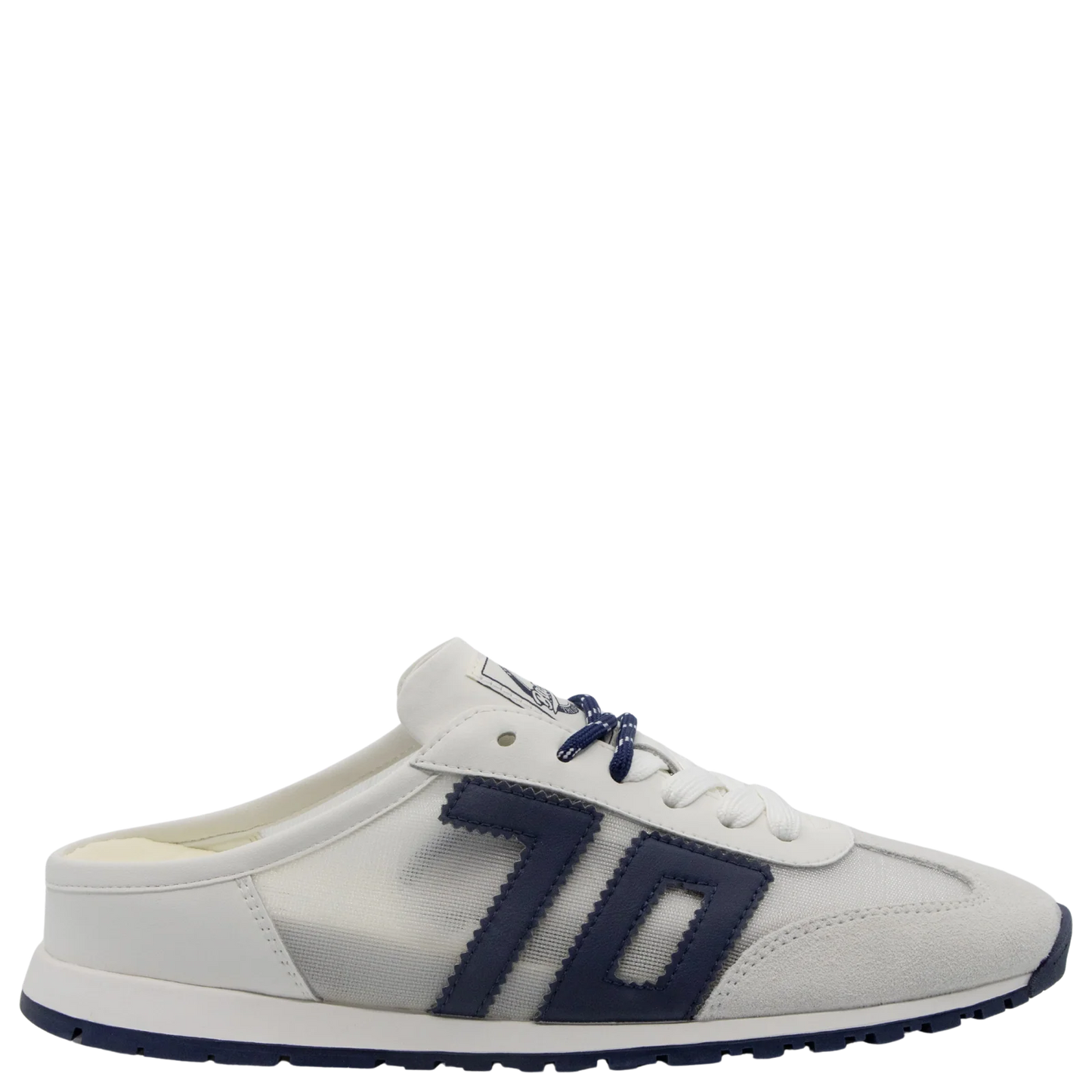 BACK 70 Venice Backless Sneaker in Navy/White
