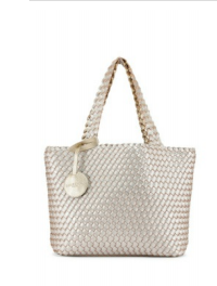 Ilse Jacobsen Reversible Tote Platin/Ivory