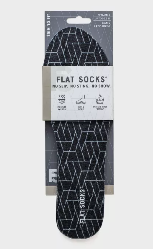 Flat Socks Black