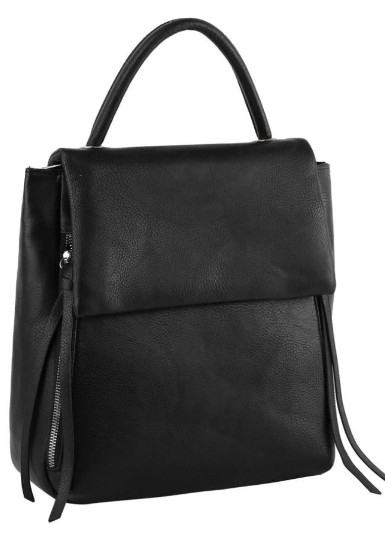 PLAIN SMOOTH CONVERTIBLE BACKPACK